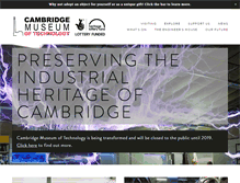 Tablet Screenshot of museumoftechnology.com